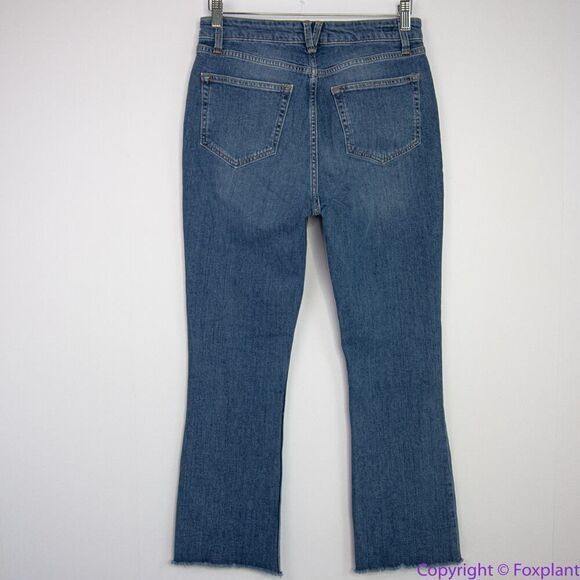NEW VINEYARD VINES High Rise Kick Flare Jamie Jeans in Indigo, 28 - Picture 8 of 15